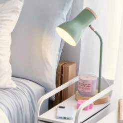 Remi Adjustable Desk Lamp -gift shop 0015 RemiDeskLampGreen Close