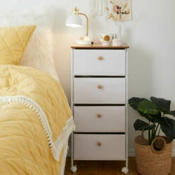 Paige 4-Drawer Storage Cart On Wheels 21 Paige 4-Drawer Storage Cart On Wheels -gift shop 02 SAHARA ROOM ALT 035 3