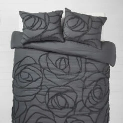 Boho Rose Comforter And Sham Set -gift shop 05 CHF20 COMF BOHOROSE DG QN 007