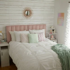 Pucker Stitch Duvet And Sham Set -gift shop 05 HONEYDEW 031 1