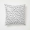 Dot Square Pillow -gift shop 09 THRO9 PLW DALMATION BLK 007
