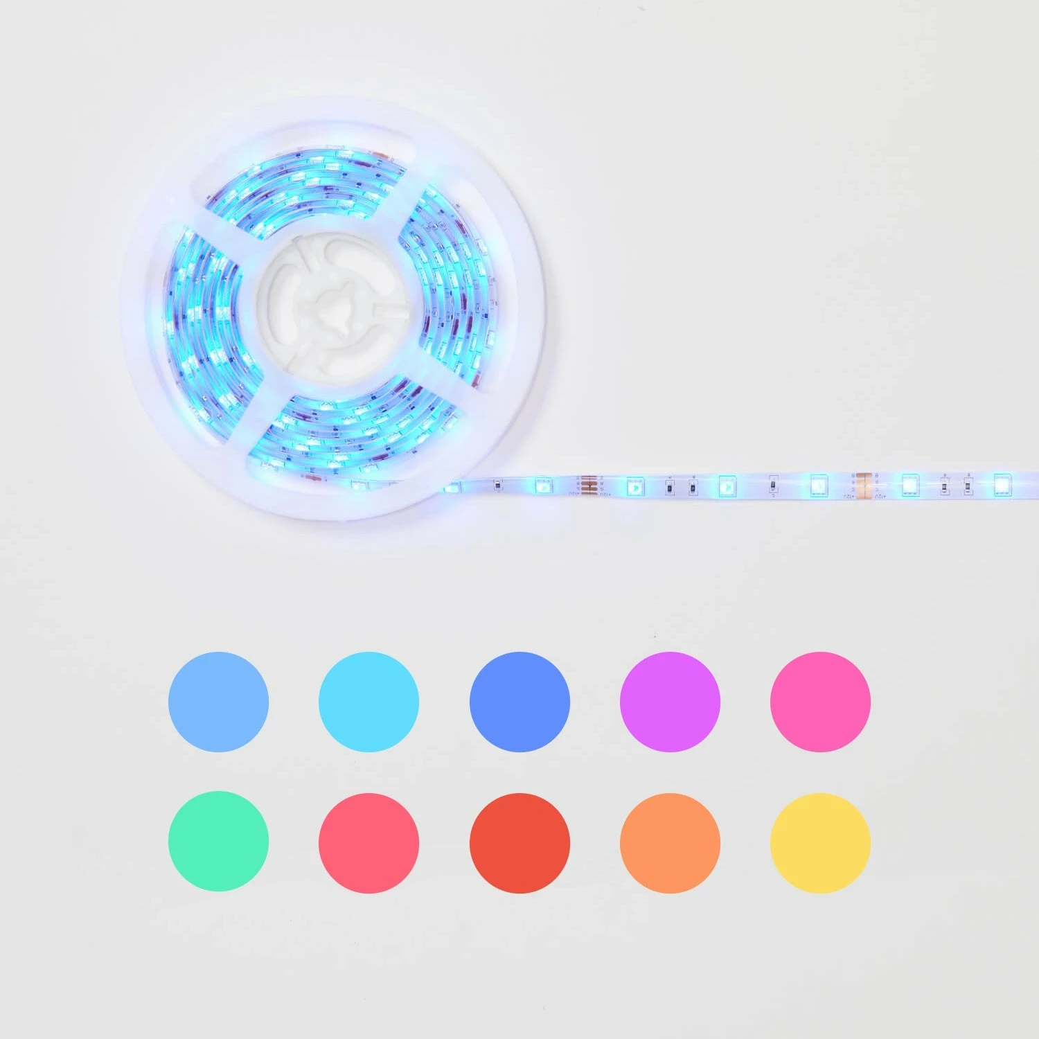 Multicolored LED Strip Lights 3 Multicolored LED Strip Lights