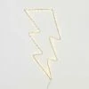 Lightning Bolt Wire Wall Light