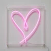 Heart Neon Sign -gift shop 111 SHOUYI NEON HEART PNK 016