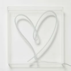 Heart Neon Sign -gift shop 113 SHOUYI NEON HEART BL 009