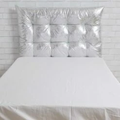 Opal Tufted Metallic Cushioned Headboard 15 Opal Tufted Metallic Cushioned Headboard -gift shop 114 TWIN TWINXL METALLIC TUFTED HEADBOARD CUSHION BLANK 010 1