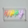 Happy Neon Sign 1 Happy Neon Sign -gift shop 115 SHOUYI NEON HAPPY MUL 008