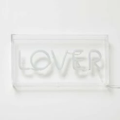 Lover Neon Sign 8 Lover Neon Sign -gift shop 116 SHOUYI NEON LOVER PRP 005