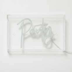 Party Neon Sign -gift shop 118 SHOUYI NEON PARTY WTE 007