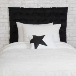Melody Tufted Cushioned Headboard -gift shop 11 THRO20 HEADBOARD TUFTED BLK 005 e69825a8 0dae 4070 88c7 57858c5fb58b