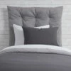 Spencer Sweatshirt Cushioned Headboard 2 Spencer Sweatshirt Cushioned Headboard -gift shop 121 TWIN TWINXL SWEATSHIRT HEADBOARD CUSHION GREY A 006