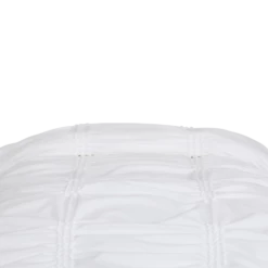 Pucker Stitch Duvet And Sham Set -gift shop 12 RHH21 DUV PUCKER WTE VIS 007 1