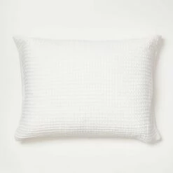 Waffle Standard Sham -gift shop 135 CHF20 STSHM WAFFLE WTE 002