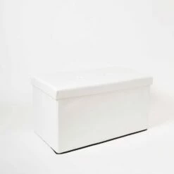 Jessie Collapsible Storage Ottoman Bench