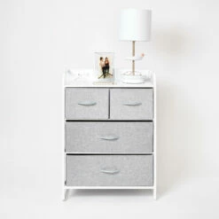 Campbell Charging 4-Drawer Storage Unit