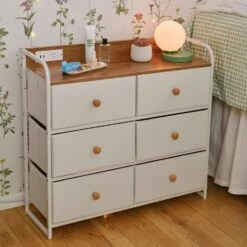 Cameron Charging 6-Drawer Storage Unit -gift shop 19 6Drawer 02