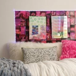 Simone Faux Mongolian Body Pillow Cover -gift shop 1TXT120003 Lifestyle