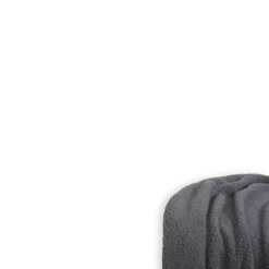 Fuzzy Fleece Throw Blanket -gift shop 20 THRO21 THW FUZZYFLEECE GRY VIS 001