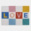 Love Checkerboard Rug -gift shop 30APS66C03 Edit