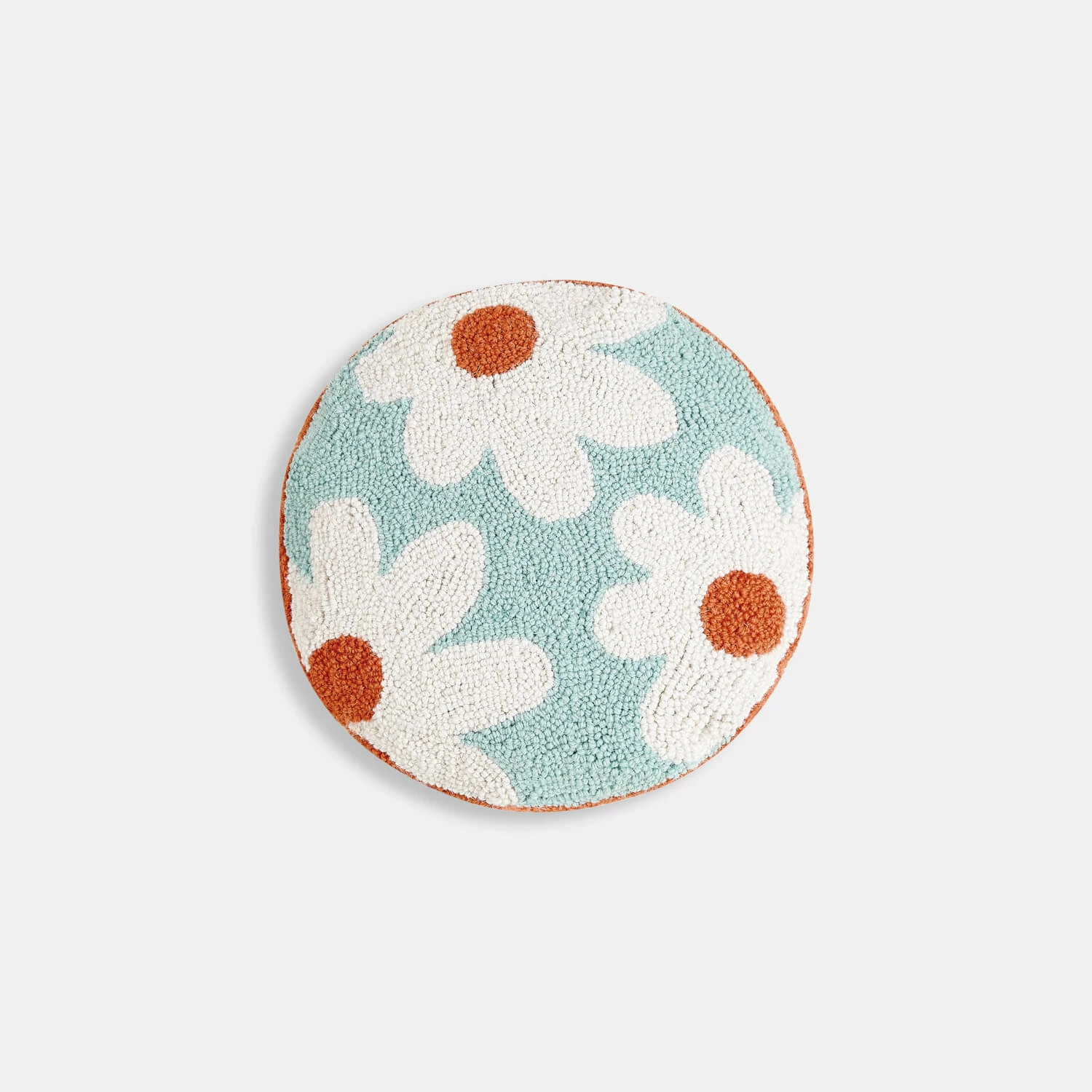 Happy Daisy Round Pillow 3 Happy Daisy Round Pillow
