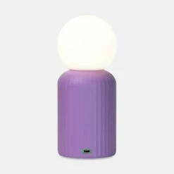 Skittle Charging Accent Lamp -gift shop 7472SkittleLamp Lilac02 Edit