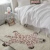 Washable Cheetah Shaped Accent Rug -gift shop 92