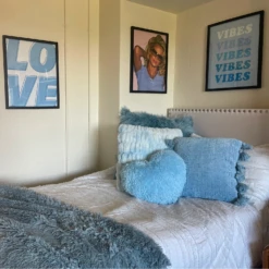 Juliette Eyelash Fringe Comforter And Sham Set -gift shop BeddingJulietteEyelash 1