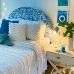 Billie Pom Pom Stripe Comforter And Sham Set -gift shop Billie