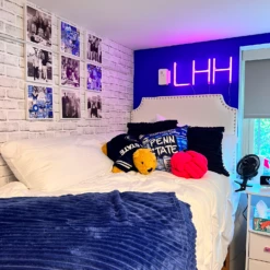 Jordan Plush Ribbed Throw Blanket -gift shop BlanketJordanPlush