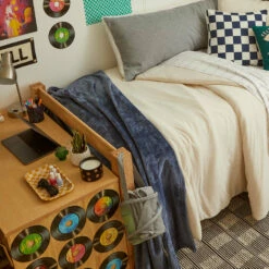 Rosie Plush Throw Blanket -gift shop Blue 1b6ff388 c4e9 4fbc ac56 4a2b60be2eb9