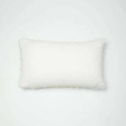 Fiona Boucle Lumbar Pillow Cover -gift shop Boucle Lumbar Pillow Cover Ivory 007