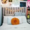 Quinn Full/Queen Channeled Cushioned Headboard -gift shop Channeled