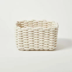 Ava Small Chunky Knit Basket