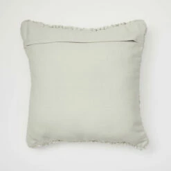 Emme Chunky Knit Square Pillow Cover -gift shop Chunky Knit Square Pillow Cover Grey 011