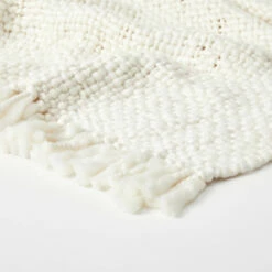 Emme Chunky Knit Throw Blanket 33 Emme Chunky Knit Throw Blanket -gift shop Chunky Knit Throw Ivory 007
