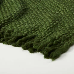 Emme Chunky Knit Throw Blanket 35 Emme Chunky Knit Throw Blanket -gift shop Chunky Knit Throw Olive 004