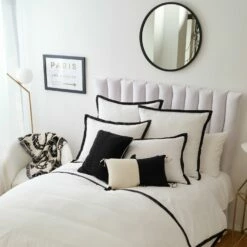 Charlie Cotton Square Pillow Cover -gift shop City Lux 037 1