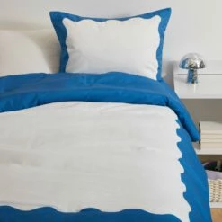 Bubble Border Comforter And Sham Set -gift shop Comforter BubbleBorder TXL Blue 018