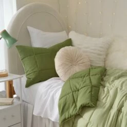 Drew Reversible Down Alt Comforter And Sham Set 15 Drew Reversible Down Alt Comforter And Sham Set -gift shop Comforter DrewReversibleOlive