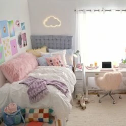 Melody Tufted Cushioned Headboard -gift shop CopyofDanish Pastel 046copy2