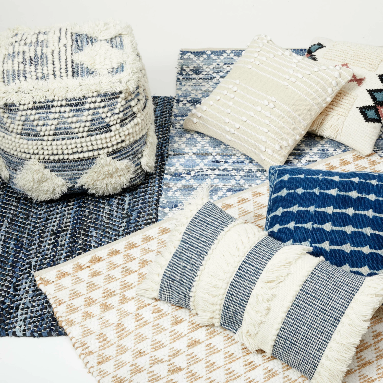 Handmade PomPom Square Pillow 8 Handmade PomPom Square Pillow - Image 6