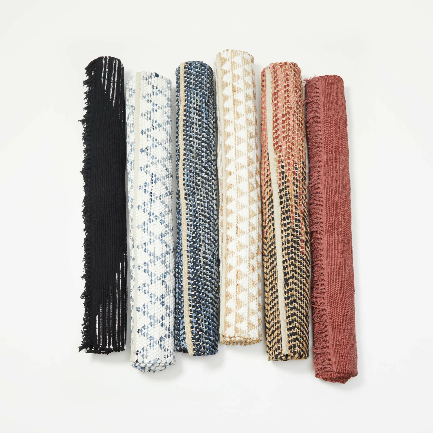 Recycled Cotton And Sisal Diamond Area Rug 6 Recycled Cotton And Sisal Diamond Area Rug - Image 4