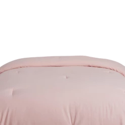 Devon Washed Cotton Comforter And Sham Set -gift shop Cotton Comforter LightPink VIS 007