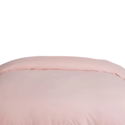 Devon Washed Cotton Duvet Cover And Sham Set -gift shop Cotton Duvet LightPink VIS 007 1