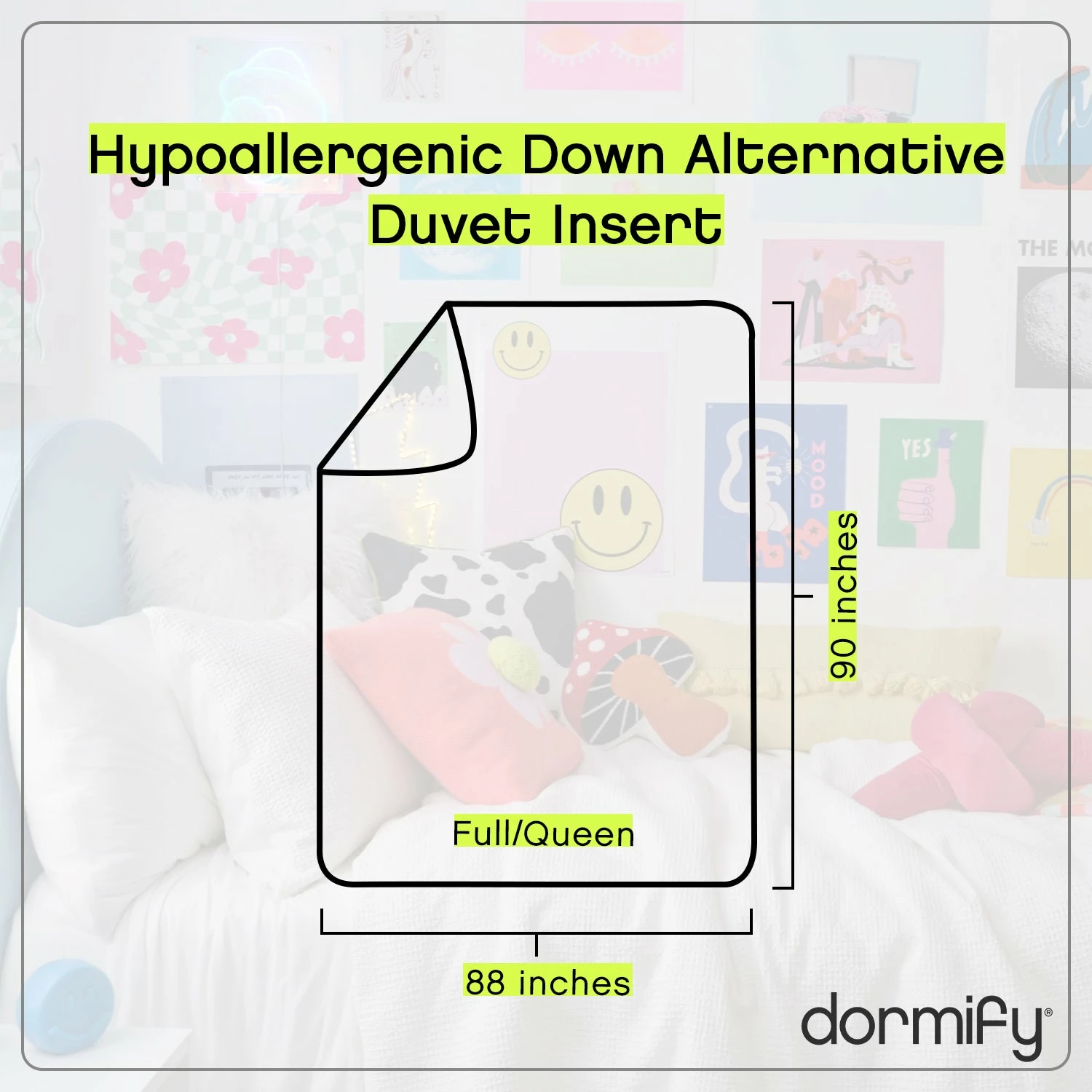 All Season Hypoallergenic Down Alternative Duvet Insert 4 All Season Hypoallergenic Down Alternative Duvet Insert - Image 2