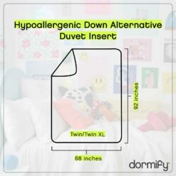 All Season Hypoallergenic Down Alternative Duvet Insert 7 All Season Hypoallergenic Down Alternative Duvet Insert -gift shop DD9 COMF HYPO AS TXL Infographic