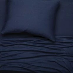 Rowan Super Soft T-Shirt Jersey Sheet Set -gift shop DFY7 SHEET JERS NAV TXL 1 1000x1000 crop center b90a535f 31c9 4fa4 8af5 0c540b6035cf