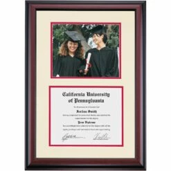 California Pennsylvania Premier For 8 X 10 Photograph Diploma Frame