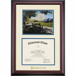 Cleveland Clinic Premier The Crile Building Certificate Frame