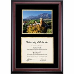 Colorado Premier Old Main Diploma Frame -gift shop DSSHEFCOBPC4BGCSO